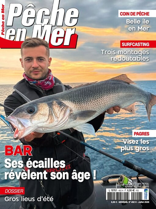 Cover image for Pêche en mer